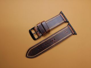 Handmade leather Watch straps for Apple Watch Ultra #apple #applewatch #applewatchseries6 #Samsung #samsunggalaxy...
